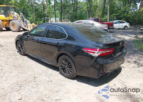 2018 Toyota Camry Se из США, поврежденный, VIN 4T1B11HK8JU004935